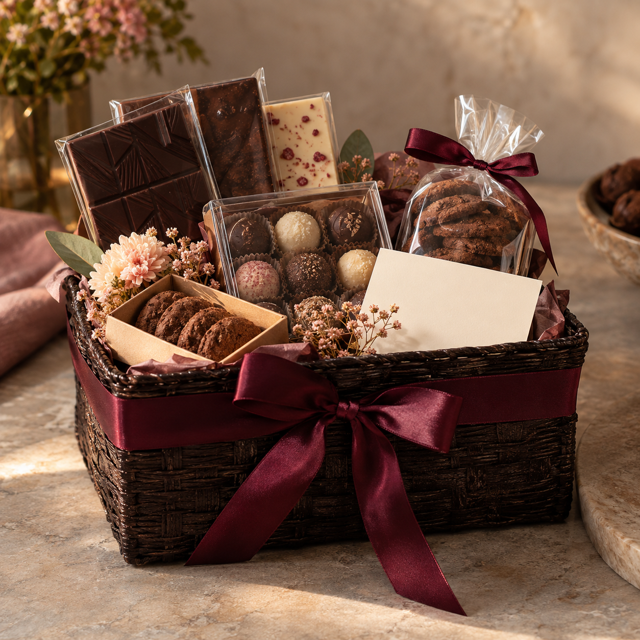 Chocolate & Affection — illustrated gift concept